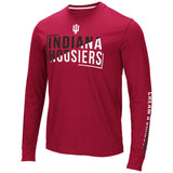 Mens Indiana Hoosiers Lutz Long Sleeve Tee - Pro Jersey Sports