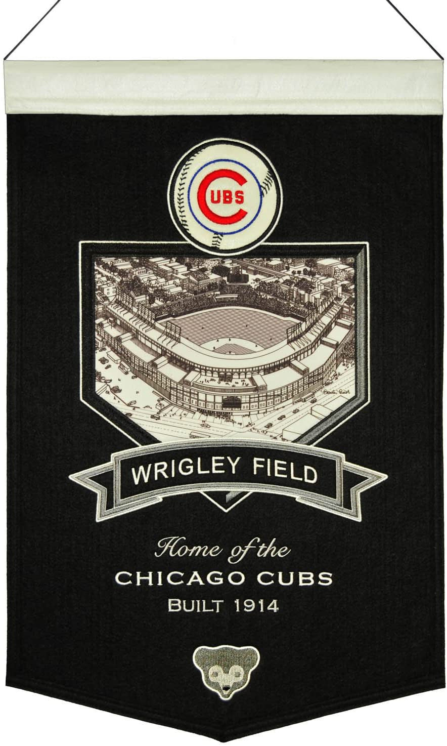 MLB Chicago Cubs Stadium Collection Banner