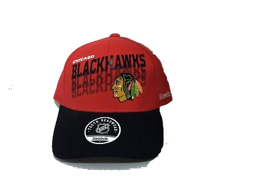 Youth Chicago Blackhawks NHL Reebok Structured Flex Fit Hat