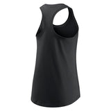 Chicago White Sox Nike Women's Cropped Logo Performance Racerback Tank Top - Black - Pro Jersey Sports