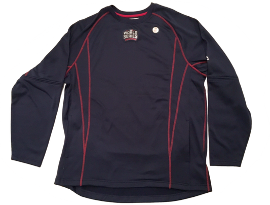 Men's Chicago Cubs Authentic Collection 2016 World Series Player Practice Pullover