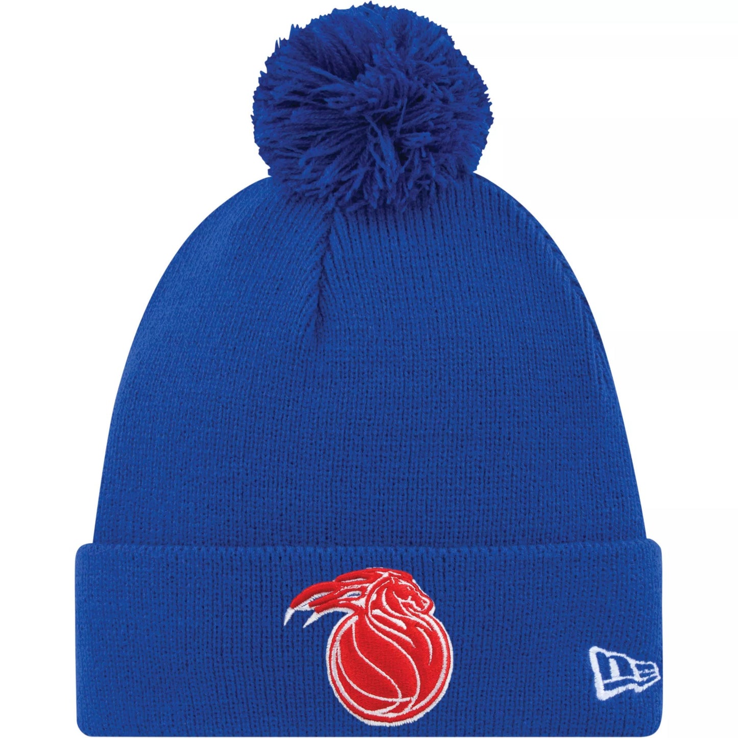 Detroit Pistons '21 NBA City Edition New Era Royal Alternate Cuffed Knit Hat
