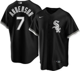 Men's Chicago White Sox Tim Anderson Nike Black Alternate Replica Player Name Jersey - Pro Jersey Sports