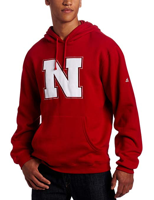 NCAA Men's Nebraska Cornhuskers Playbook Fleece Red Hoodie