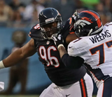 Akiem Hicks Chicago Bears Action Photo (8X10) - Pro Jersey Sports