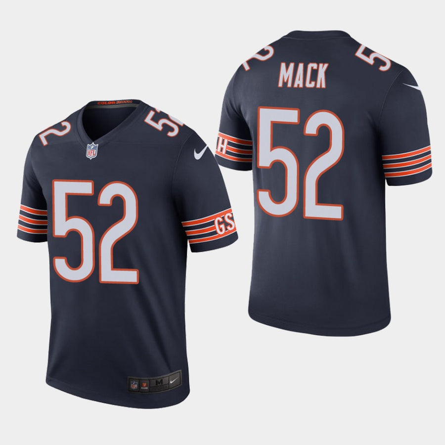 Men's Nike Khalil Mack Chicago Bears Color Rush Legend Jersey