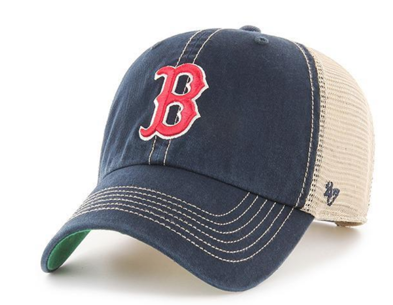 Men's Boston Red Sox Trawler Adjustable Hat By '47 Brand