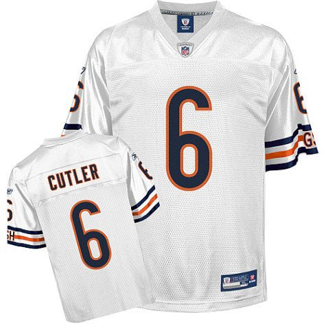 Chicago Bears Jay Cutler Youth Replica White Jersey
