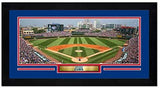 Chicago Cubs Wrigley Field Miniframe- 13”x 6.75 - Pro Jersey Sports