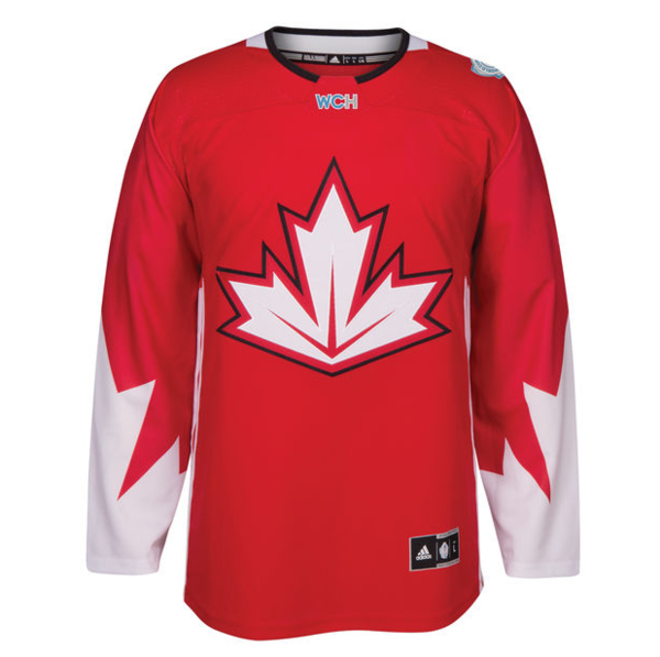 Men's Canada Hockey Adidas Red 2016 World Cup of Hockey Jersey