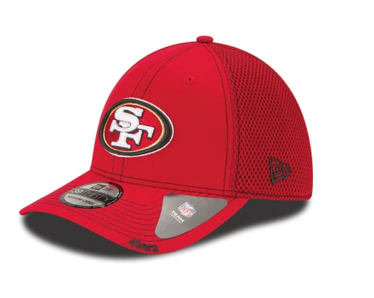 San Francisco 49ers New Era 39THIRTY Neo Flex Hat -Red