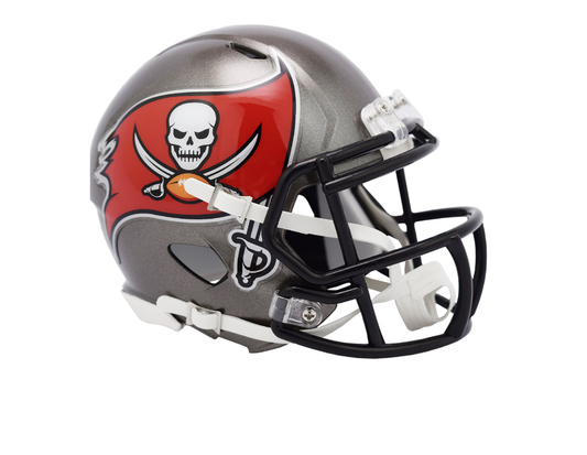 Tampa Bay Buccaneers Riddell Revolution Speed Mini Football Helmet