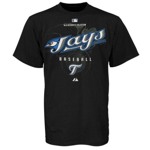 Toronto Blue Jays Black Authentic Collection Momentum T-Shirt