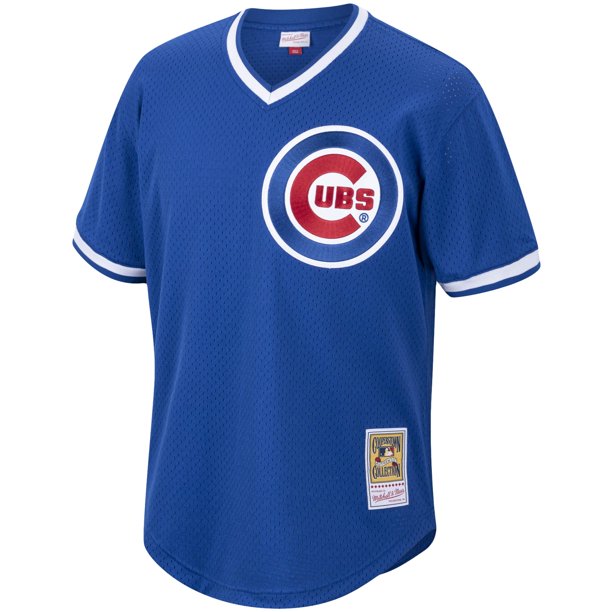 Greg Maddux Chicago Cubs Mitchell & Ness Cooperstown Collection Mesh Batting Practice Jersey - Royal