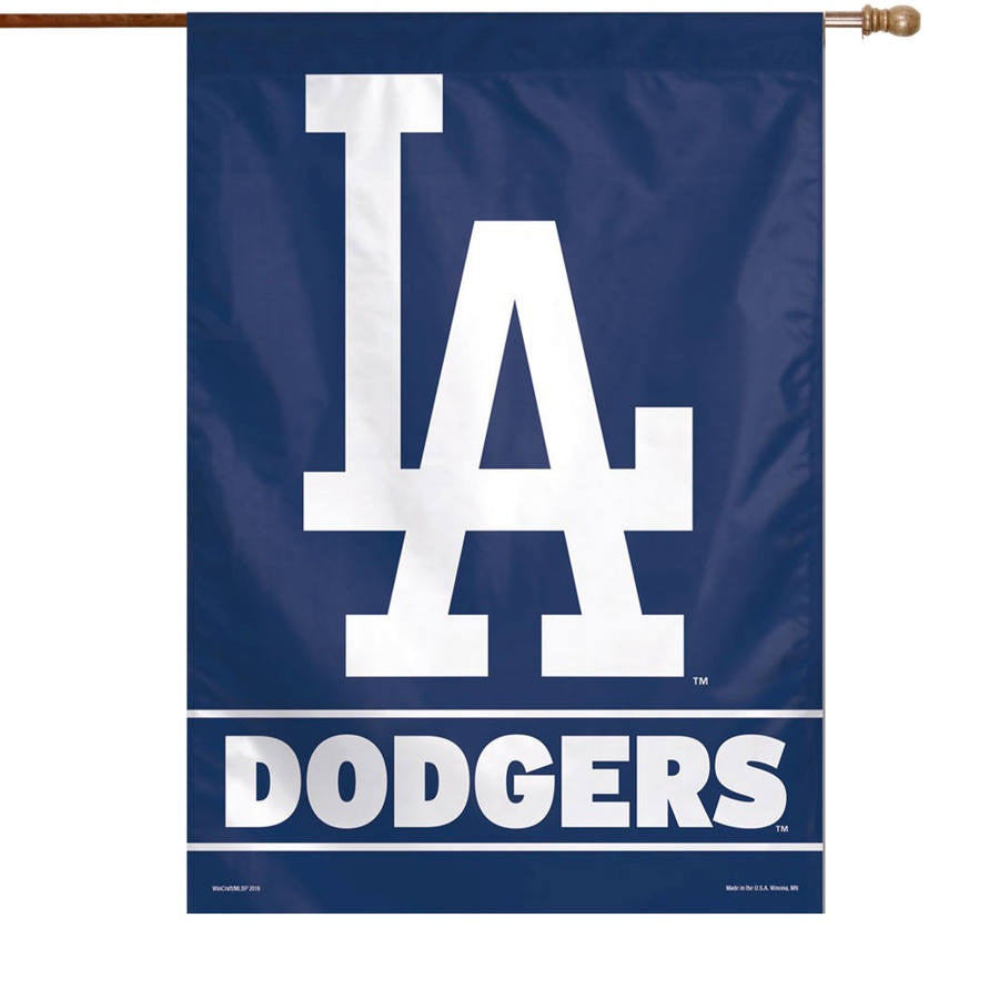Los Angeles Dodgers Team Logo Vertical Flag