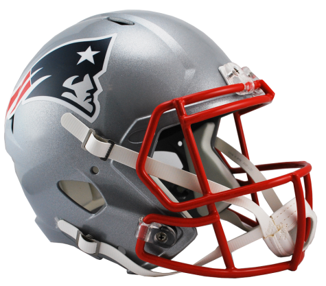New England Patriots Full Size Replica Speed Helmet
