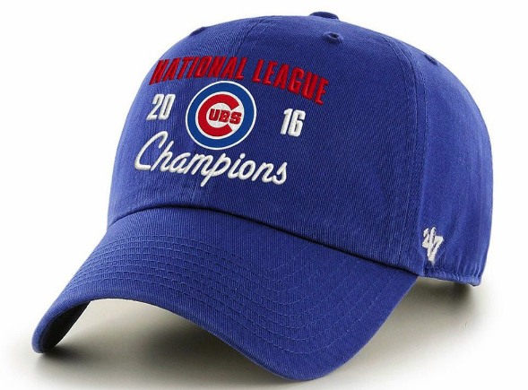 Men's Chicago Cubs 2016 National League Champions Adjustable Hat By 47 Brand