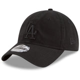 Men's New Era Black Los Angeles Dodgers Tonal Core Classic 9TWENTY Adjustable Hat - Pro Jersey Sports