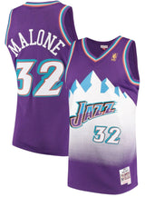 Men's Karl Malone Utah Jazz Mitchell & Ness 1996-97 Hardwood Classics Swingman Jersey - Pro Jersey Sports