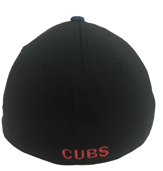 Chicago Cubs MLB Chrome Tech 39THIRTY Flex Fit Hat By New Era