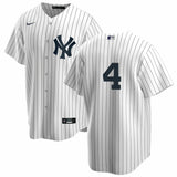 Men's Nike Lou Gehrig #4 White New York Yankees Home Official Replica Player Jersey - Pro Jersey Sports