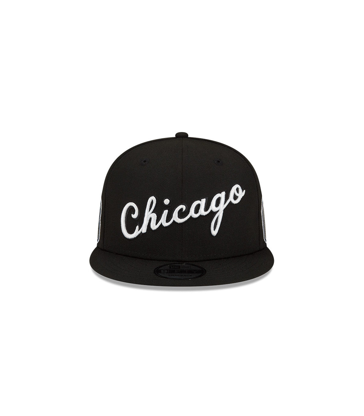 Men's Chicago Bulls 2021-2022 City Edition Alternate Black New Era 9FIFTY Snapback Hat