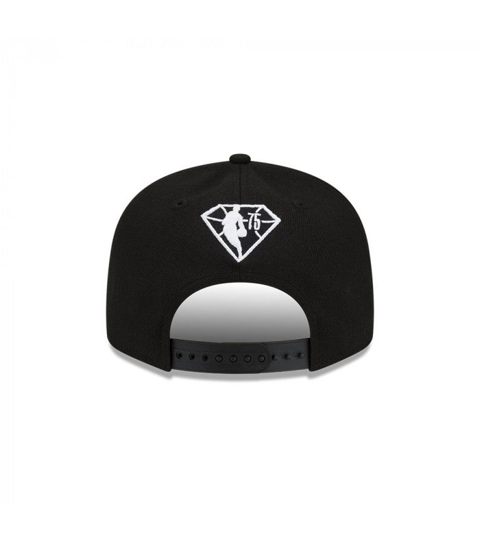 Los Angeles Lakers NBA 2021-2022 City Edition Home Black New Era 9FIFTY Snapback Adjustable Hat