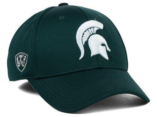 Top of the World Men's Michigan State Spartans Green Booster Plus 1Fit Flex Hat