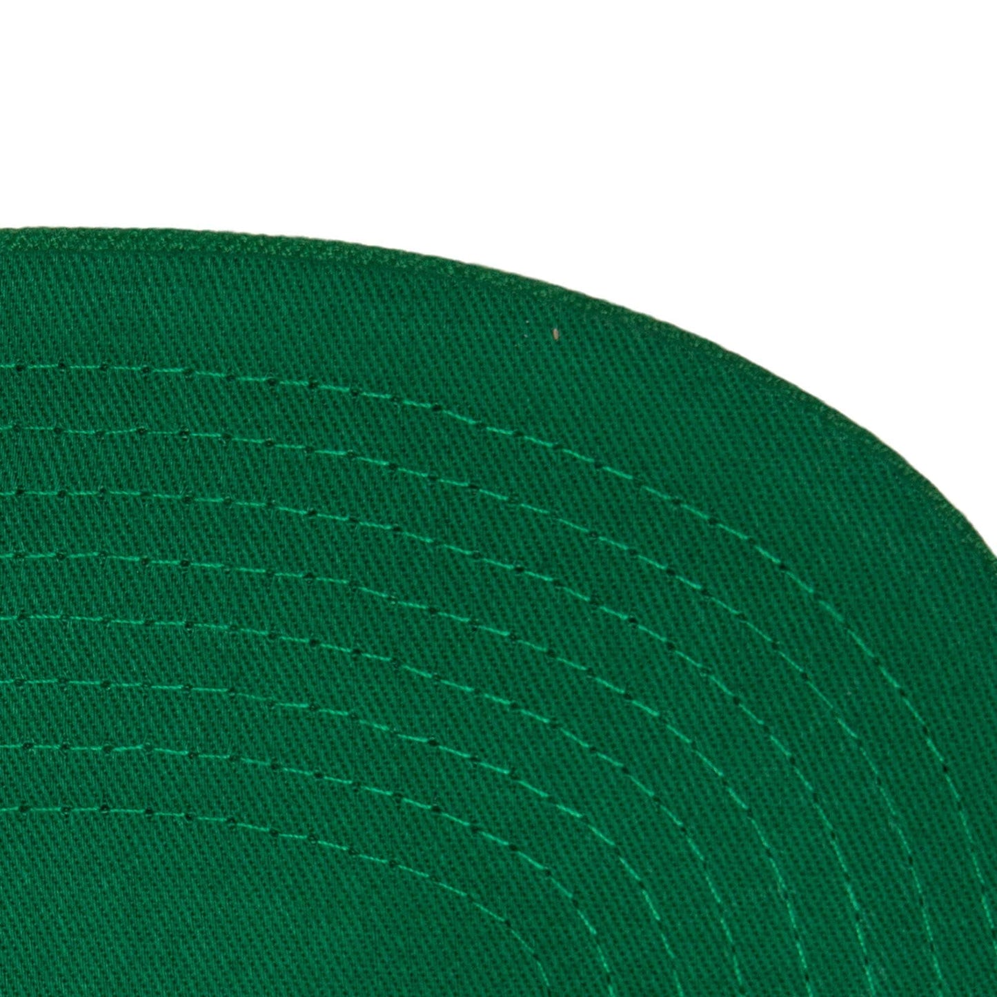Men's Boston Celtics Mitchell & Ness 2 Tone Black and Green Low Big Face Hardwood Classics Snapback Hat