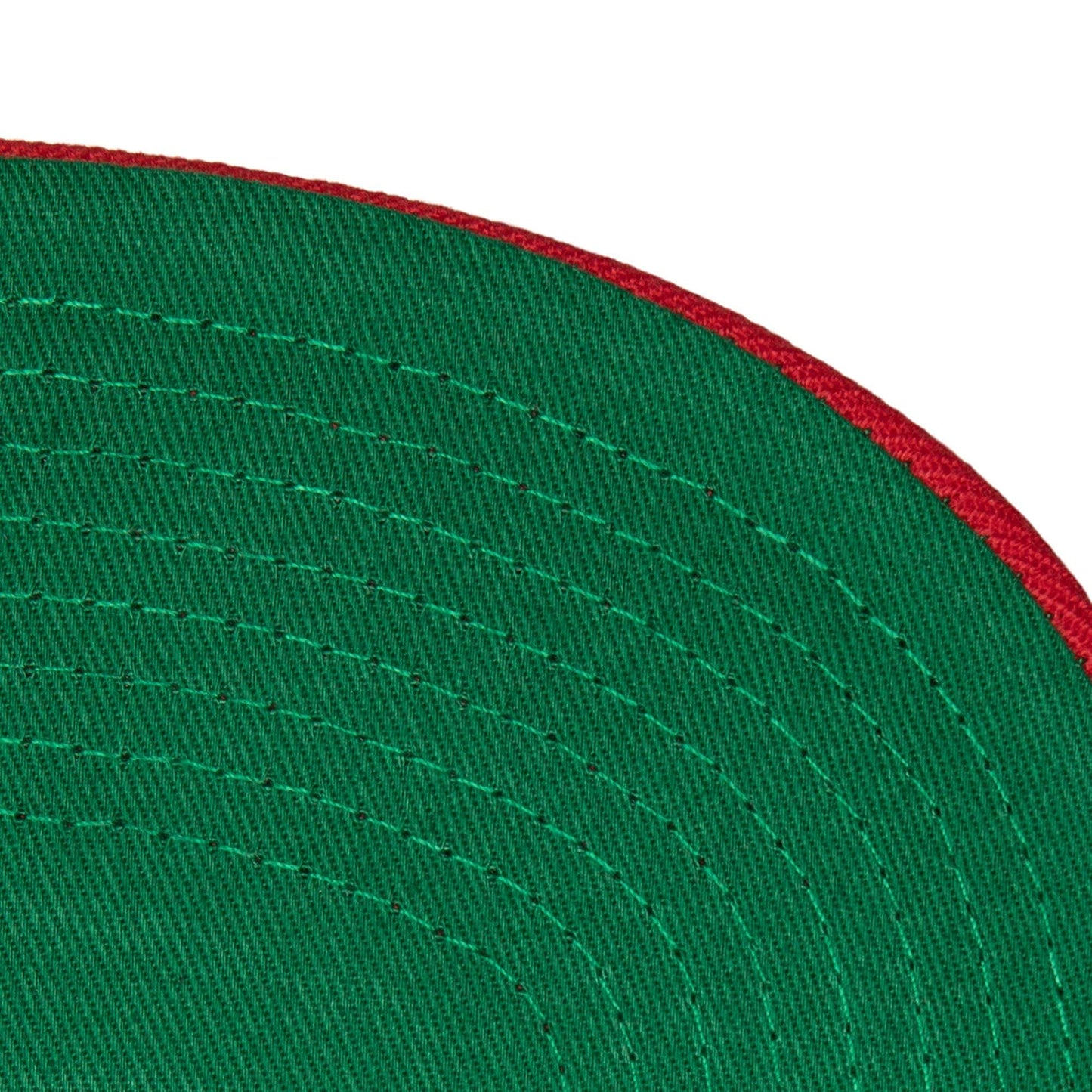 Men's Miami Heat Mitchell & Ness 2 Tone Black and Red Low Big Face Hardwood Classics Snapback Hat