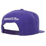 Mens NBA Los Angeles Lakers Purple Team Ground 2.0 Snapback Hat By Mitchell And Ness - Pro Jersey Sports