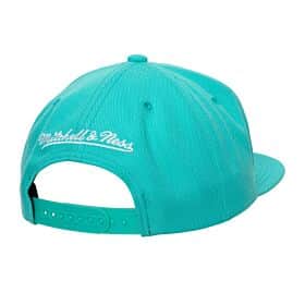 Vancouver Grizzlies Mitchell & Ness Teal Hardwood Classics Ground 2.0 Snapback Hat-Teal