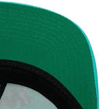 Vancouver Grizzlies Mitchell & Ness Teal Hardwood Classics Ground 2.0 Snapback Hat-Teal - Pro Jersey Sports