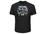 Men's New England Patriots vs. Philadelphia Eagles NFL Pro Line by Fanatics Branded Black Super Bowl LII Dueling Dime T-Shirt - Pro Jersey Sports