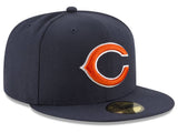 Chicago Bears New Era NFL Team Basic Secondary Logo 59FIFTY Cap - Pro Jersey Sports