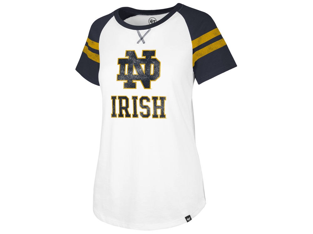 Notre Dame Fighting Irish '47 NCAA Women's Fly Out Raglan T-Shirt