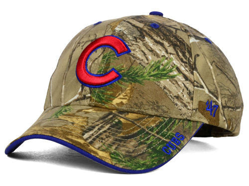 Chicago Cubs '47 MLB Real Tree Frost adjustable Cap - Pro Jersey Sports