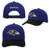 Youth Baltimore Ravens NFL Two-Tone Adjustable Hat - Pro Jersey Sports