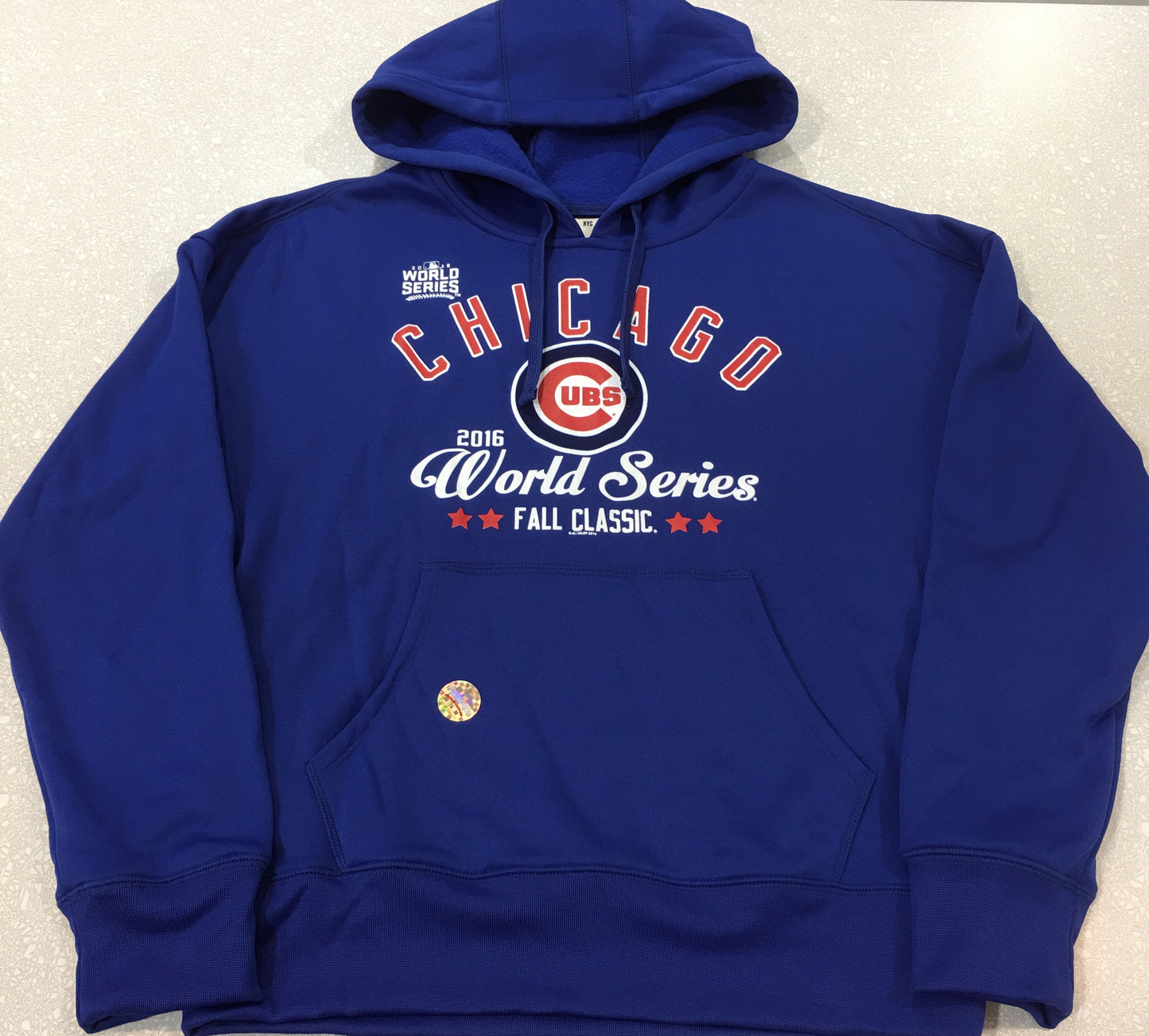 Women's Chicago Cubs 2016 World Series "Fall Classic" Pullover Hoodie