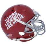 Alabama Crimson Tide 17 Where Legends Are Made Schutt Authentic Helmet - Pro Jersey Sports