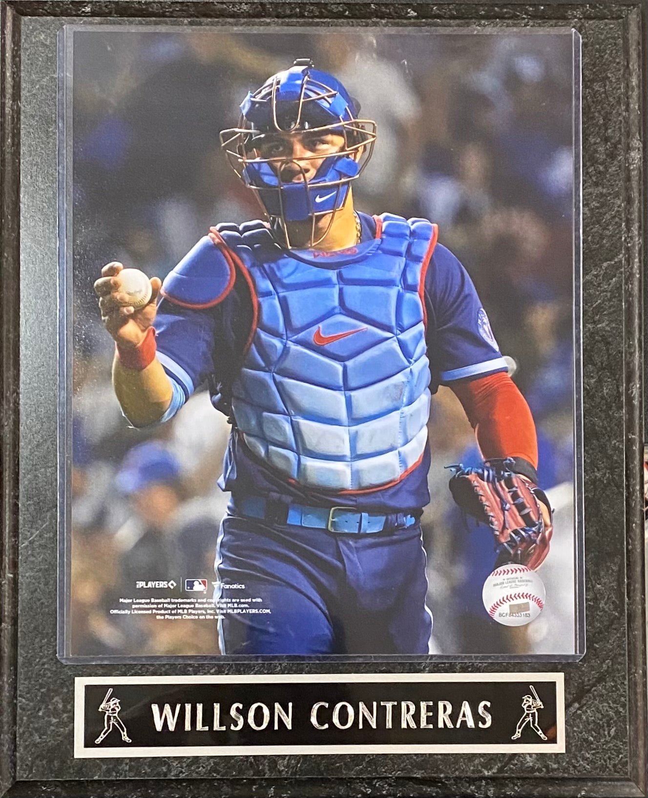 Willson Contreras Chicago Cubs Player Plaque
