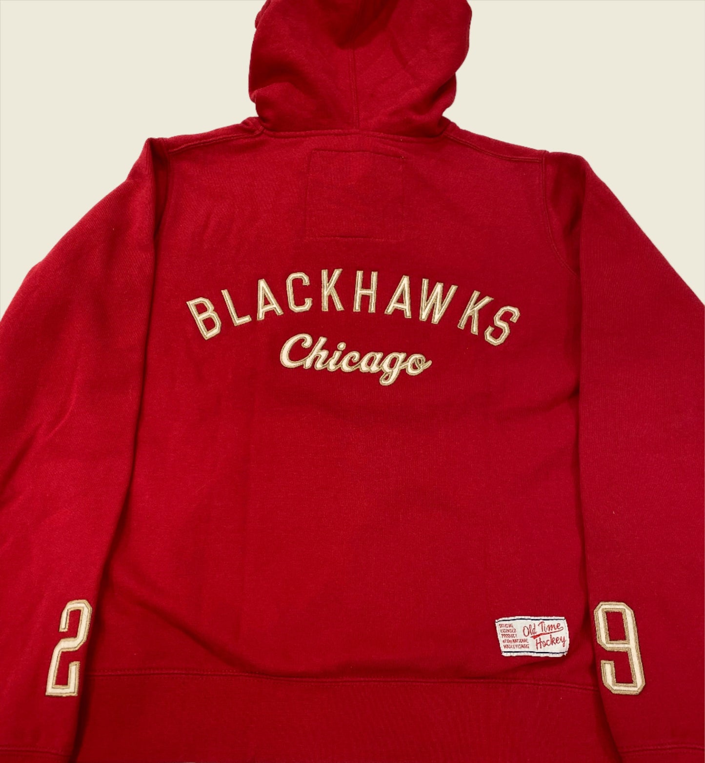 Women's Chicago Blackhawks Queensboro Lace Hooded Sweatshirt