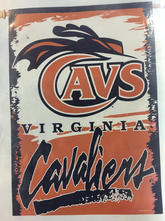 Virginia Cavaliers Team Logo Vertical Flag