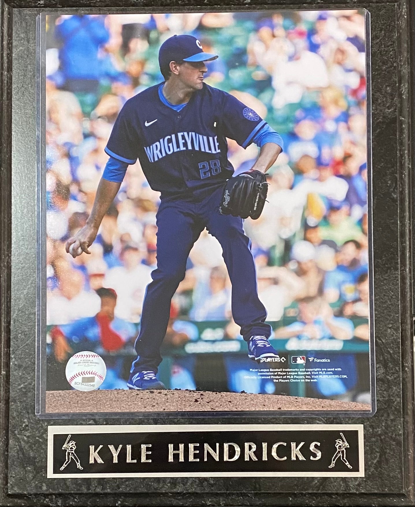 Kyle Hendricks Chicago Cubs Player Plaque