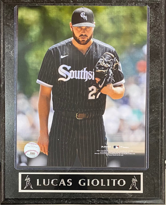 Lucas Giolito Chicago White Sox Plaque