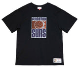 Men's Phoenix Suns NBA Legendary Slub Black Tee By Mitchell And Ness - Pro Jersey Sports