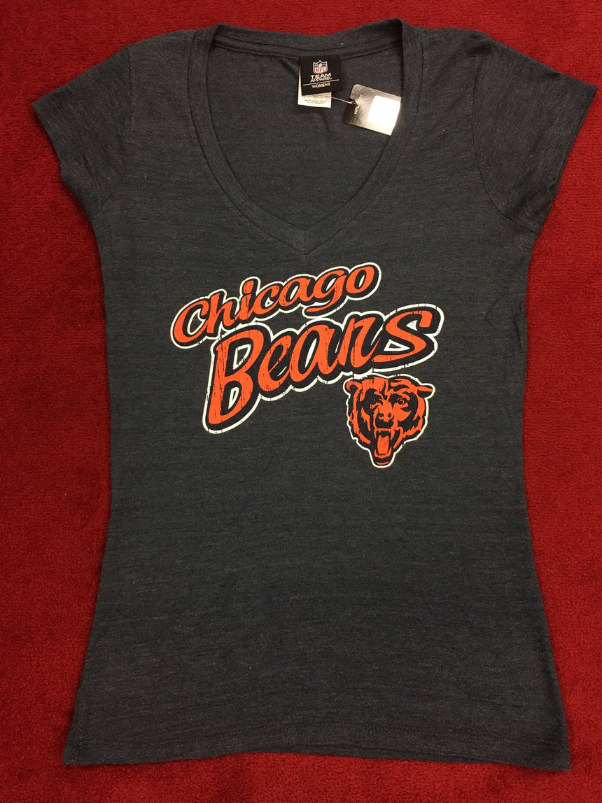 Chicago Bears Womens Cursive Script Tee - Pro Jersey Sports