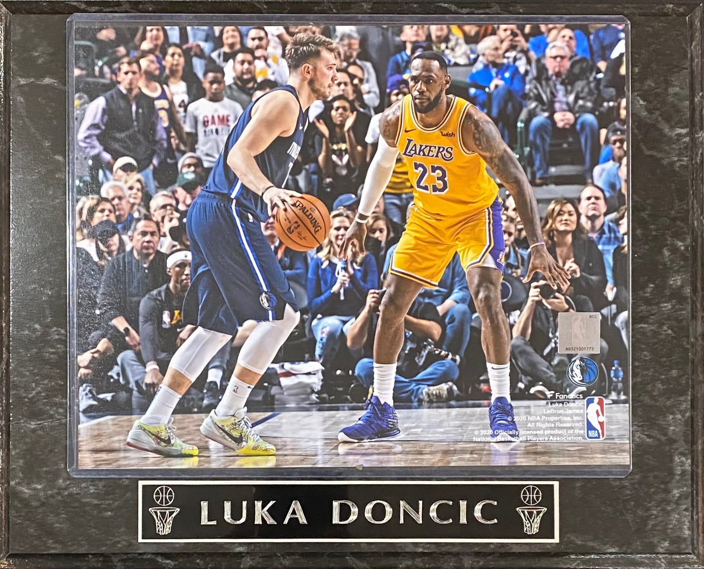 Luka Doncic Dallas Mavericks Plaque