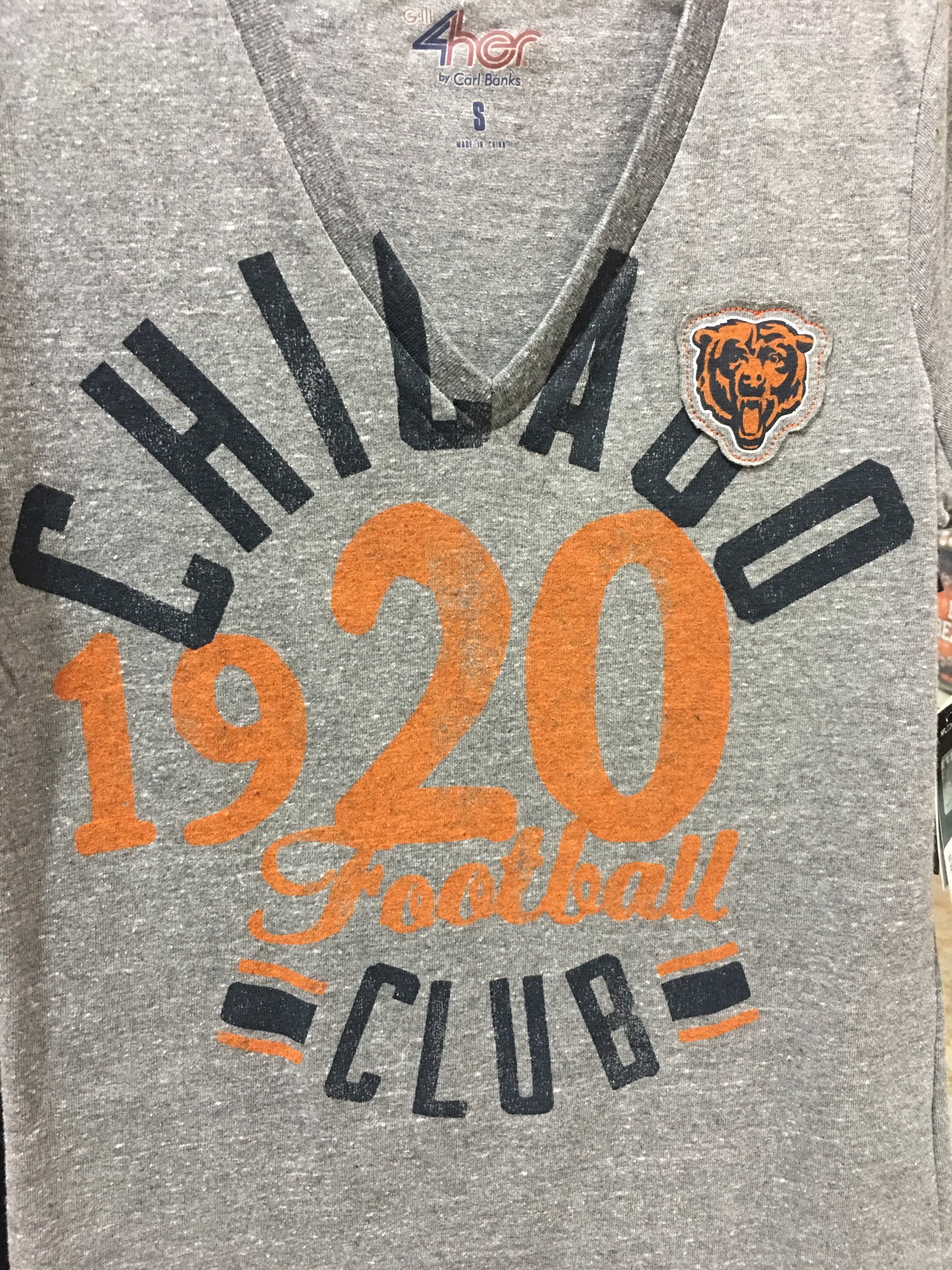 Womens Chicago Bears Quarter Coverage T-Shirt
