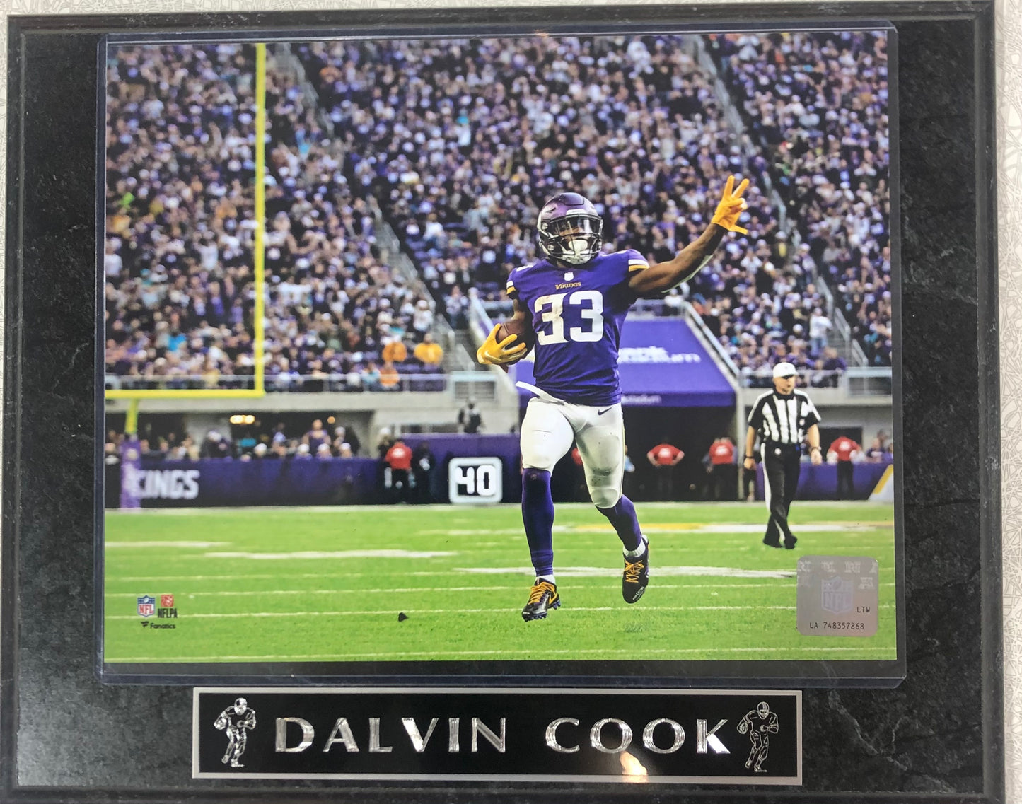 Dalvin Cook Minnesota Vikings Wall Plaque